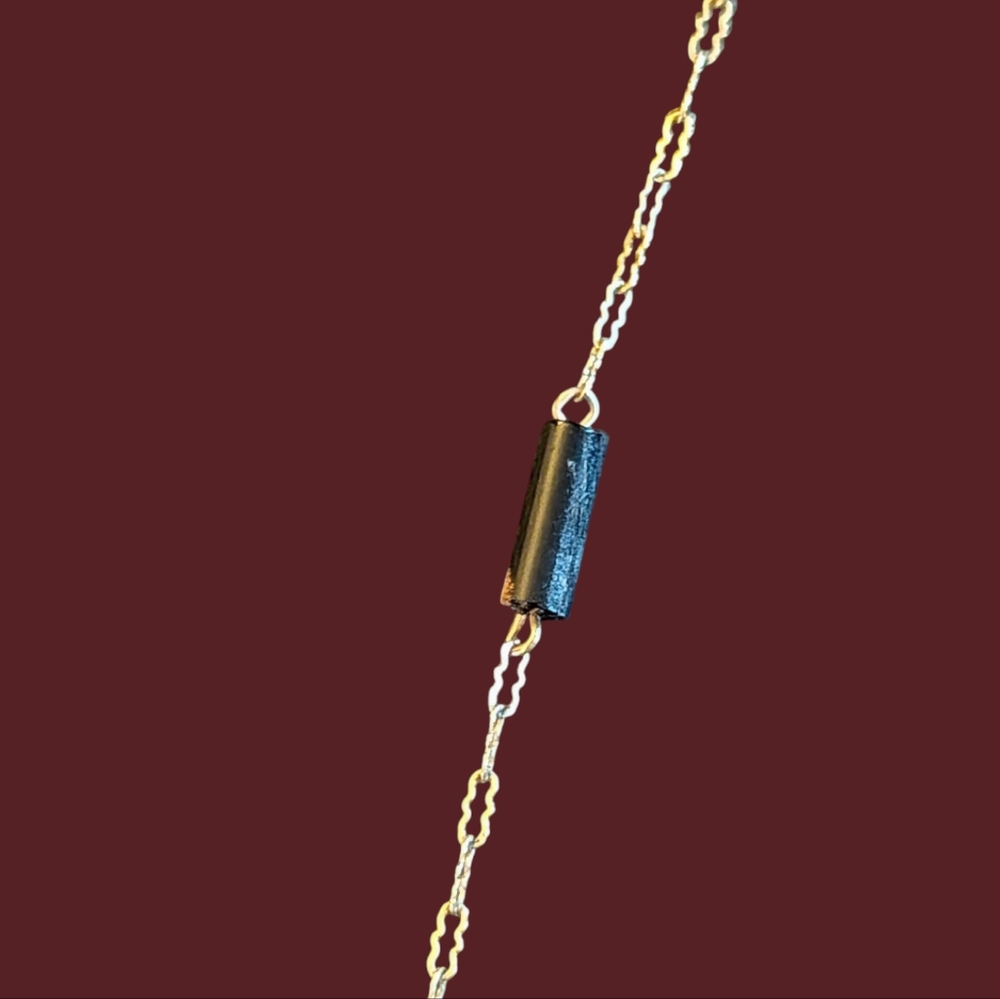 Bernard K. Passman #4 18K Black Coral Seashell Pendant 14K Chain Replaced Clasp - Picture 5 of 13